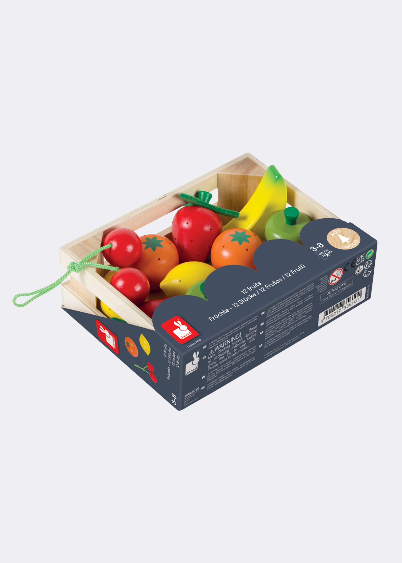 12 Wooden Fruits Crate