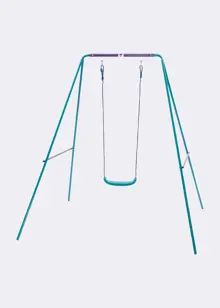 Plum® 2 in 1 Swing Set Purple & Teal