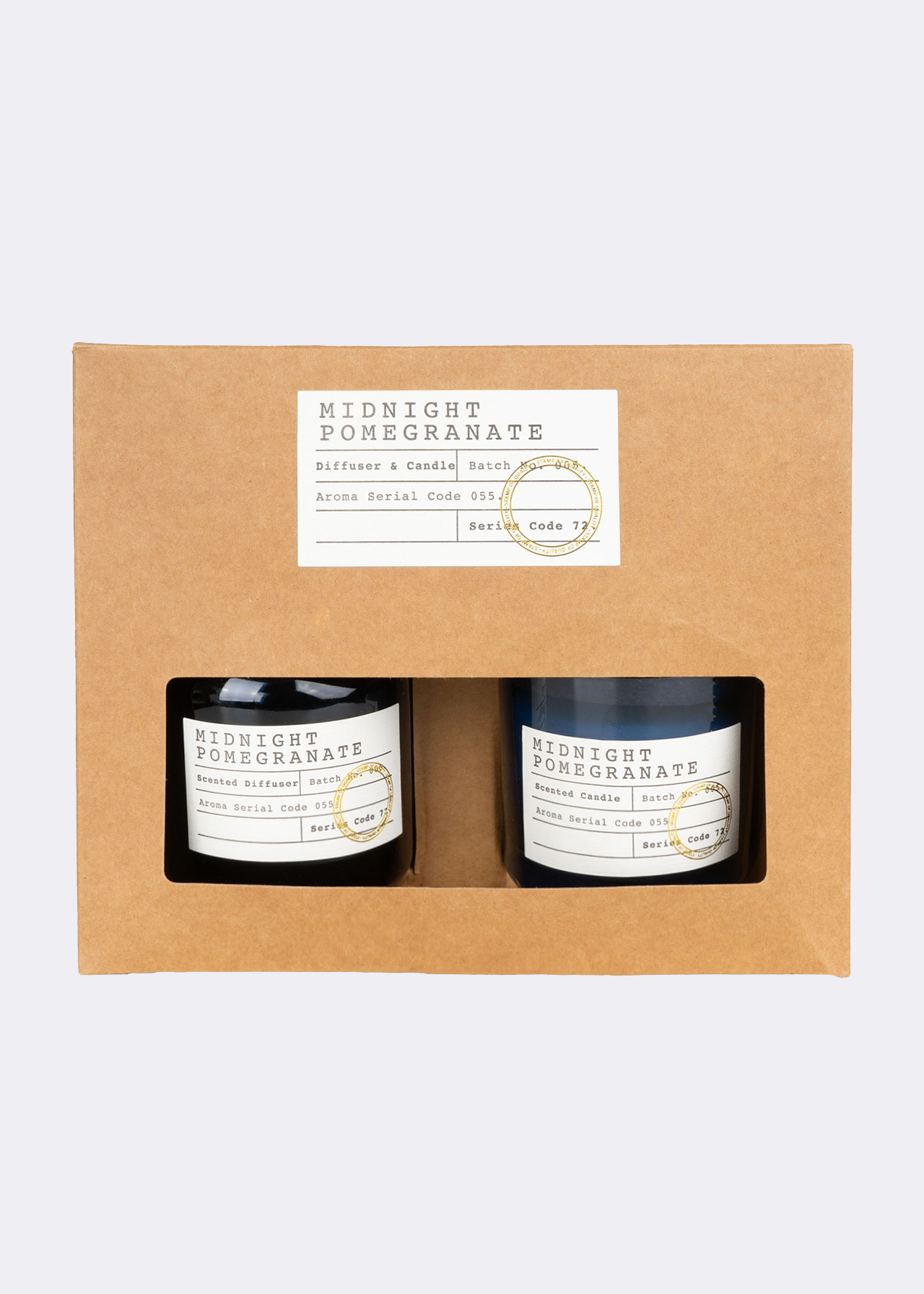 Midnight Pomegranate Candle Diffuser Gift Set