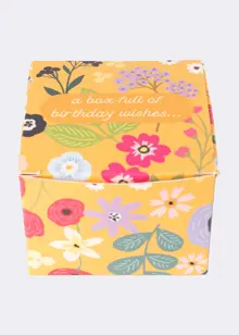 Happy Birthday Candle In Gift Box