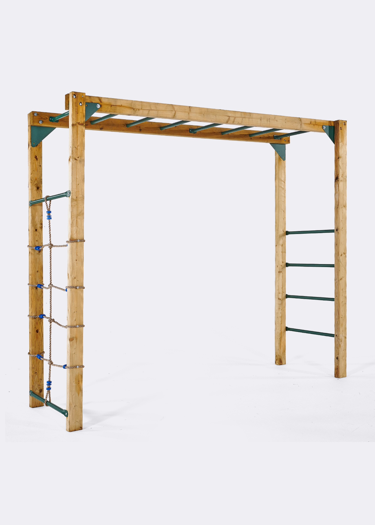 Plum Wooden Monkey Bars Attachment