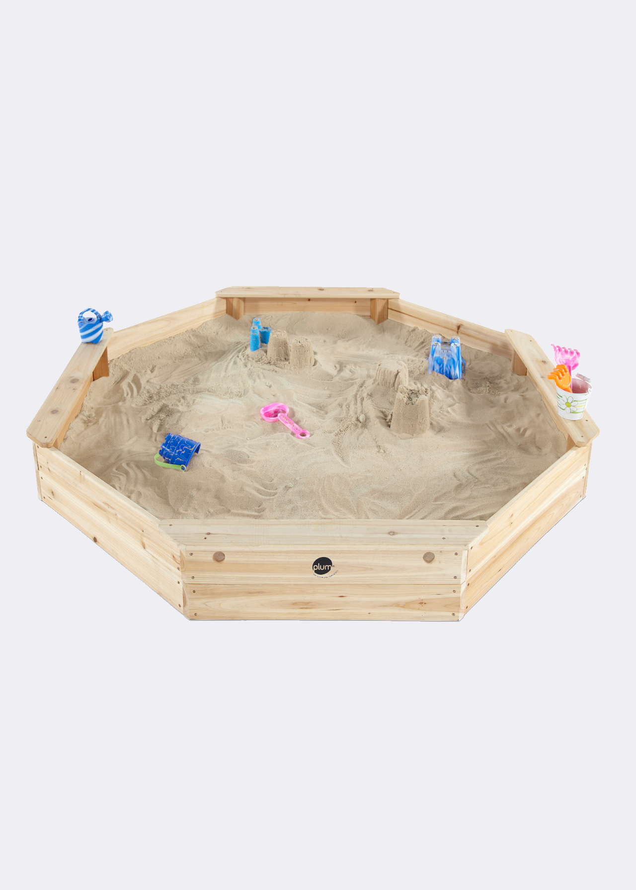 Plum Giant Wooden Sand Pit Natural