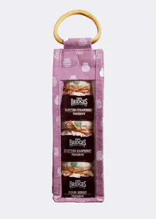 Mrs Bridges Berry Preserves Triple Jar Gift Set In Juco Bag
