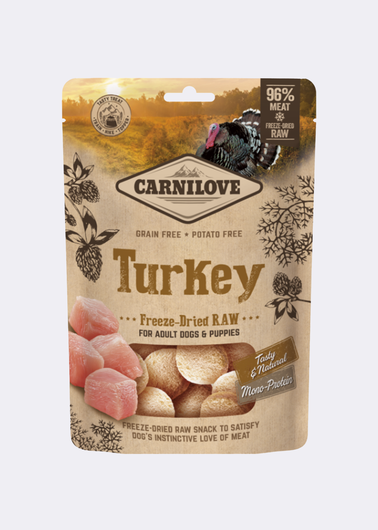 Carnilove Freeze-Dried Raw Treats Turkey 60g