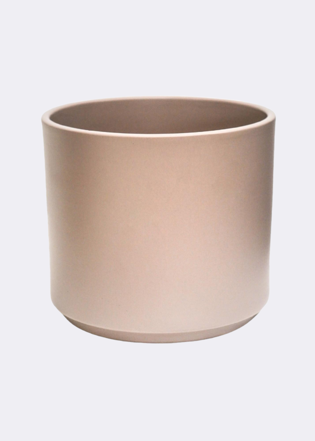 Prague planter taupe 16cm