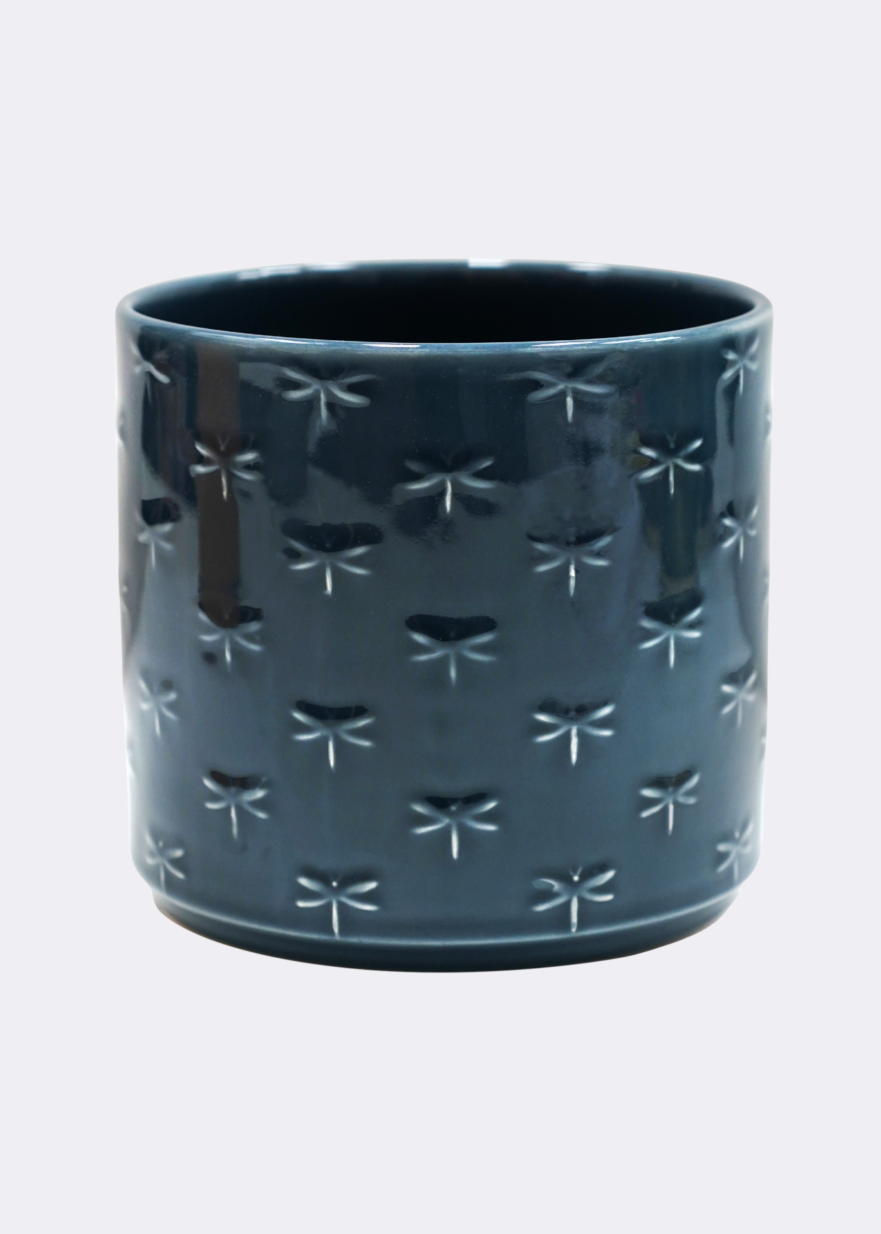 Arley blue dragonfly planter 15cm
