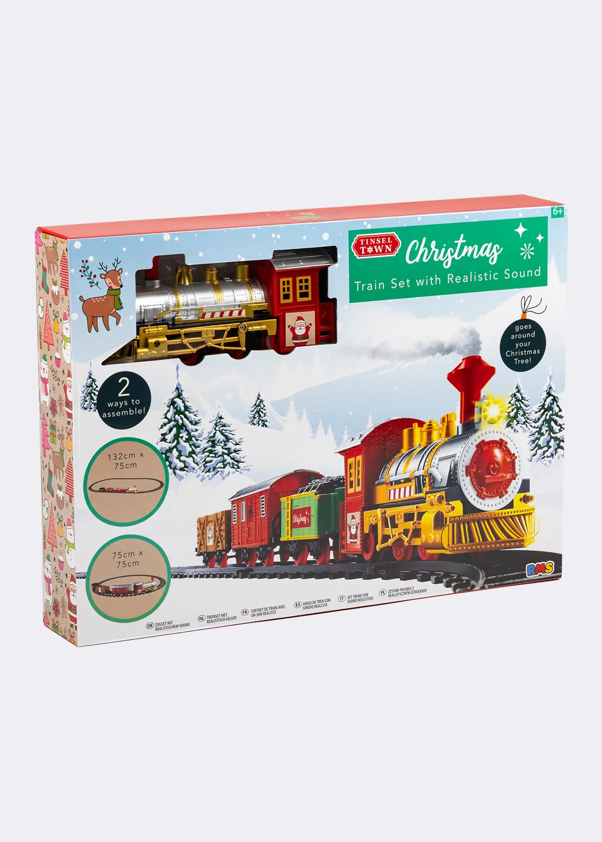 A photo of Christmas Train Set Battery Operated