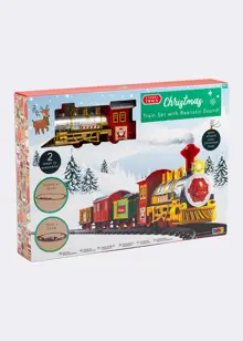 Christmas Train Set Battery Operated