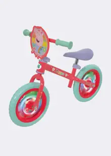 MoVe Peppa Pig 12" Balance Bike with Light Up Wheels