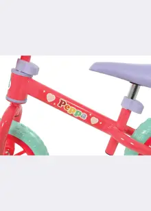 MoVe Peppa Pig 12" Balance Bike with Light Up Wheels