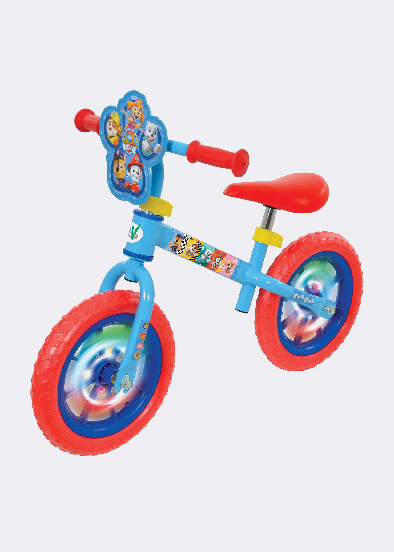 MoVe Paw Patrol 12 Balance Bike with Light Up Wheels