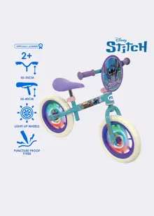 MoVe Stitch 12" Balance Bike with Light Up Wheels