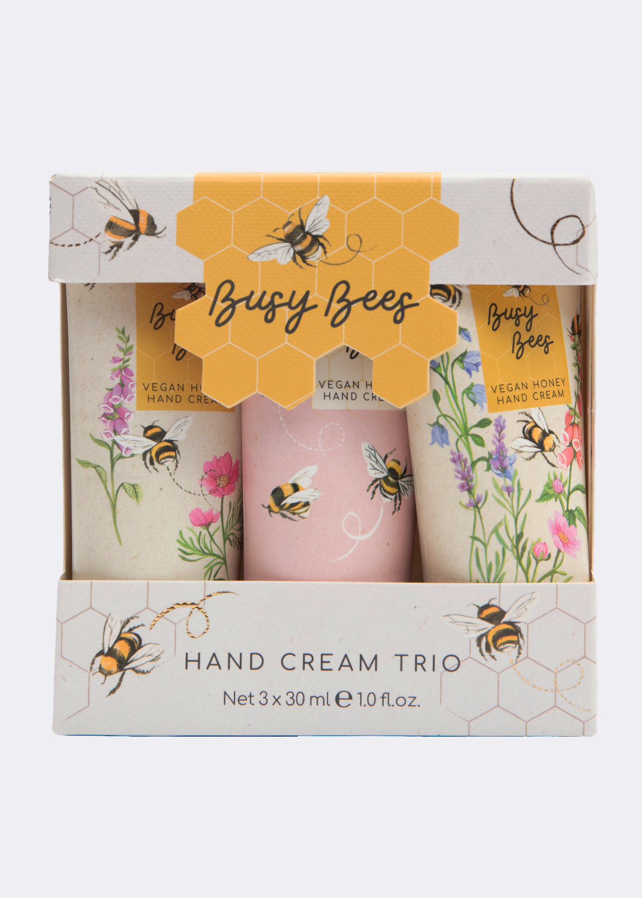 Busy Bees Vegan Honey Hand Cream Trio
