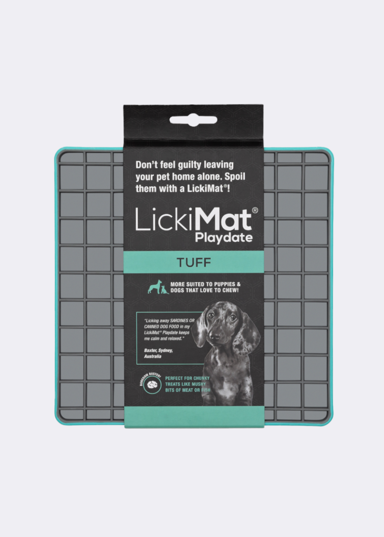 LickiMat Tuff Playdate For Dogs Turquoise