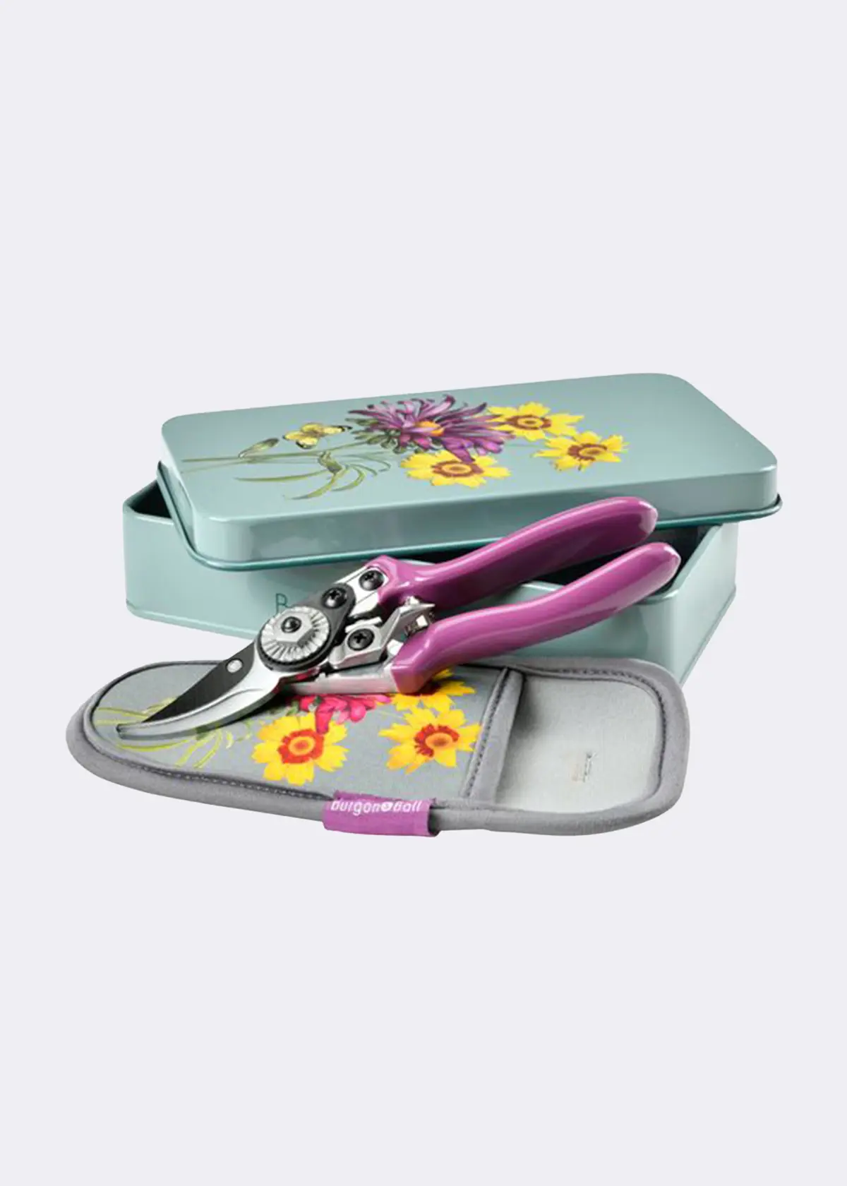 A photo of RHS Asteraceae Pruner and Holster Gift Set