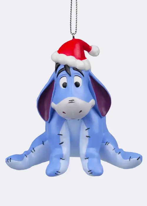 Disney 3D Santa Eeyore Hanging Ornament