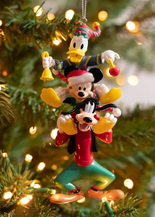 Disney 3D Mickey, Goofy & Donald Hanging Ornament
