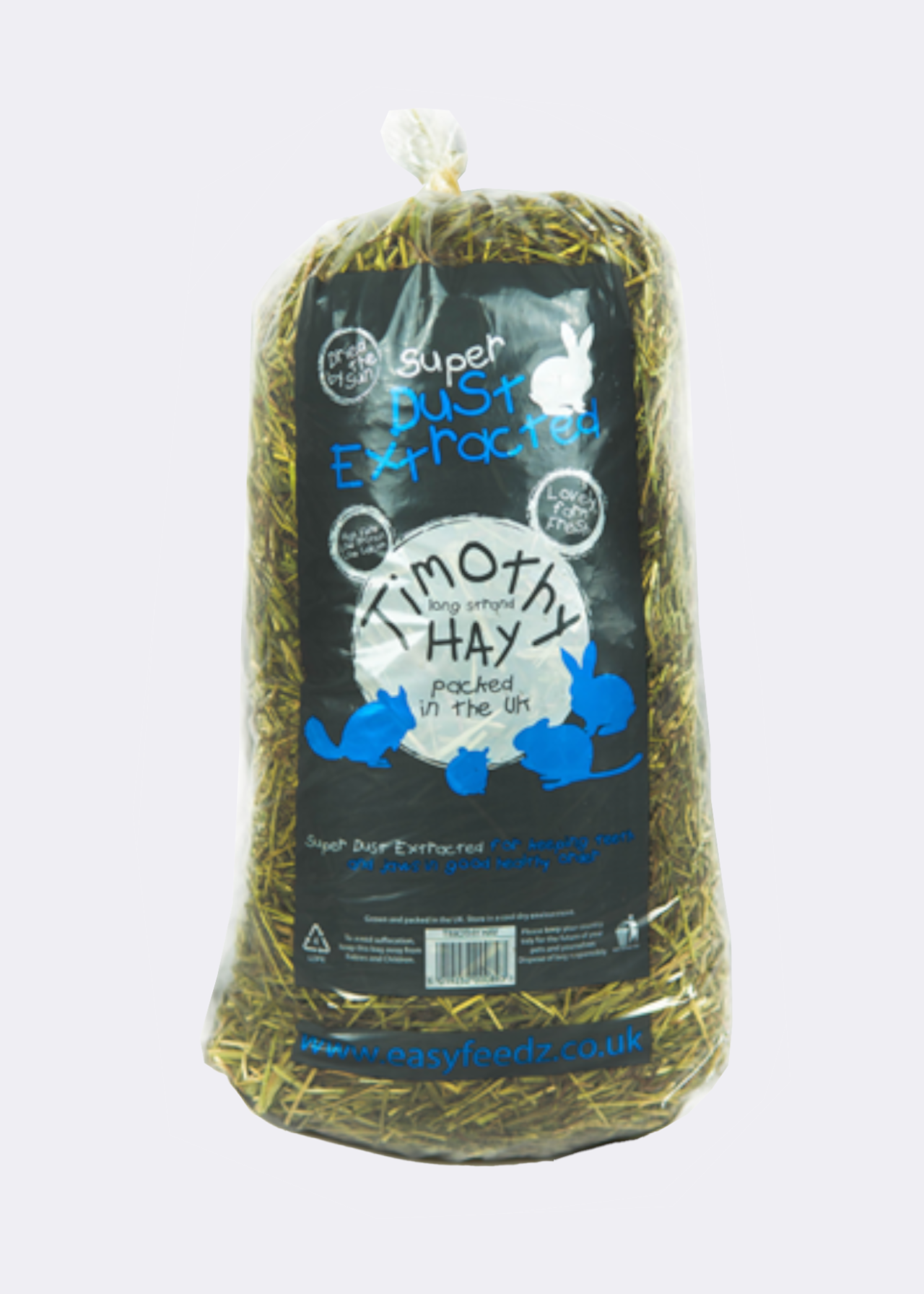 Easyfeedz timothy hay filled bag 1kg