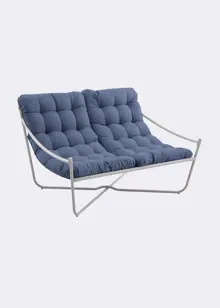 Samba Steel Lounge Set Navy