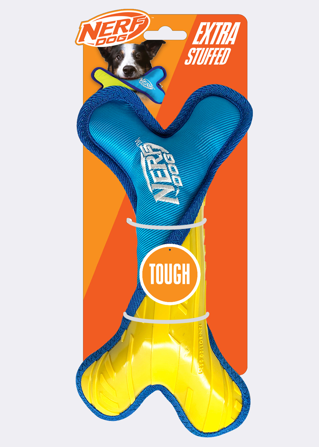 Nerf 11in Tuff Plush Bone Dog Toy