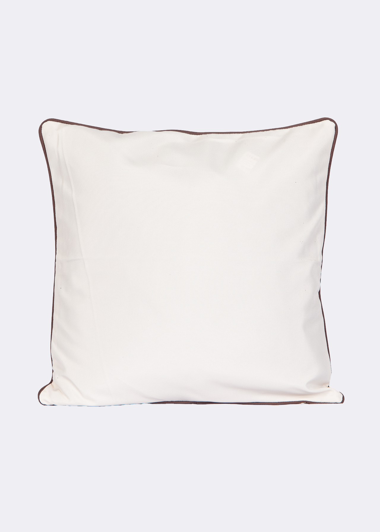 Outdoor Oasis White Outdoor Cushion With Piping 45x45cm