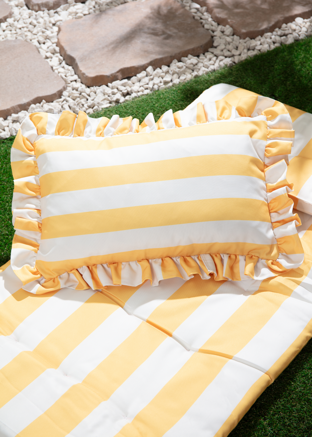 Summer Brights Stripe Outdoor Cushion