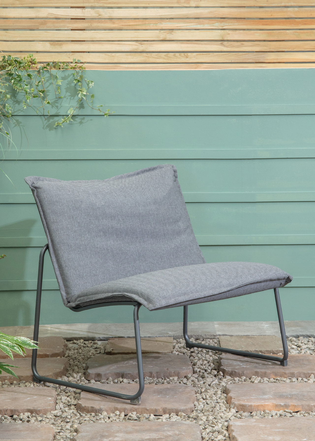 Textilene outdoor single sofa
