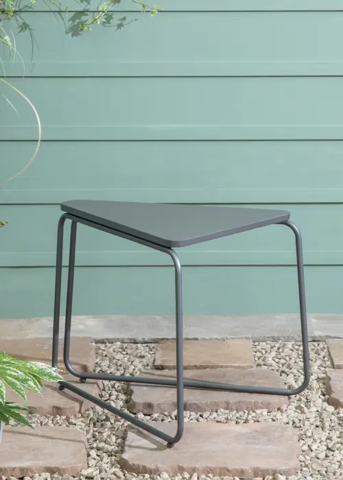 Steel Triangle Table