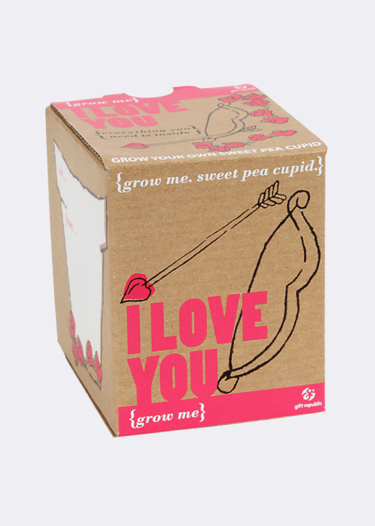 I Love You Sweet Pea Cupid Grow Kit