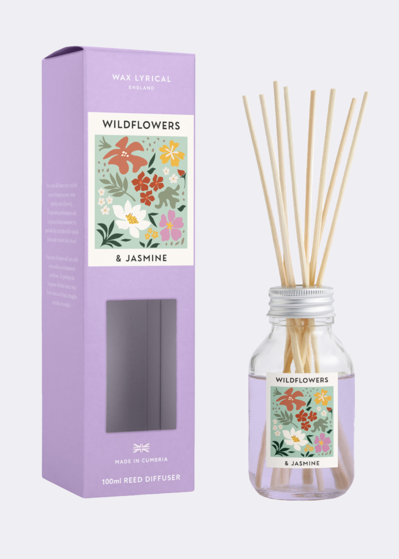 Wildflowers reed diffuser 100ml