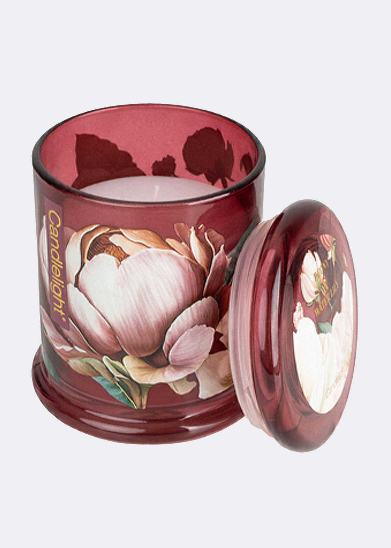 Peony & Water Lily Lidded Jar Candle