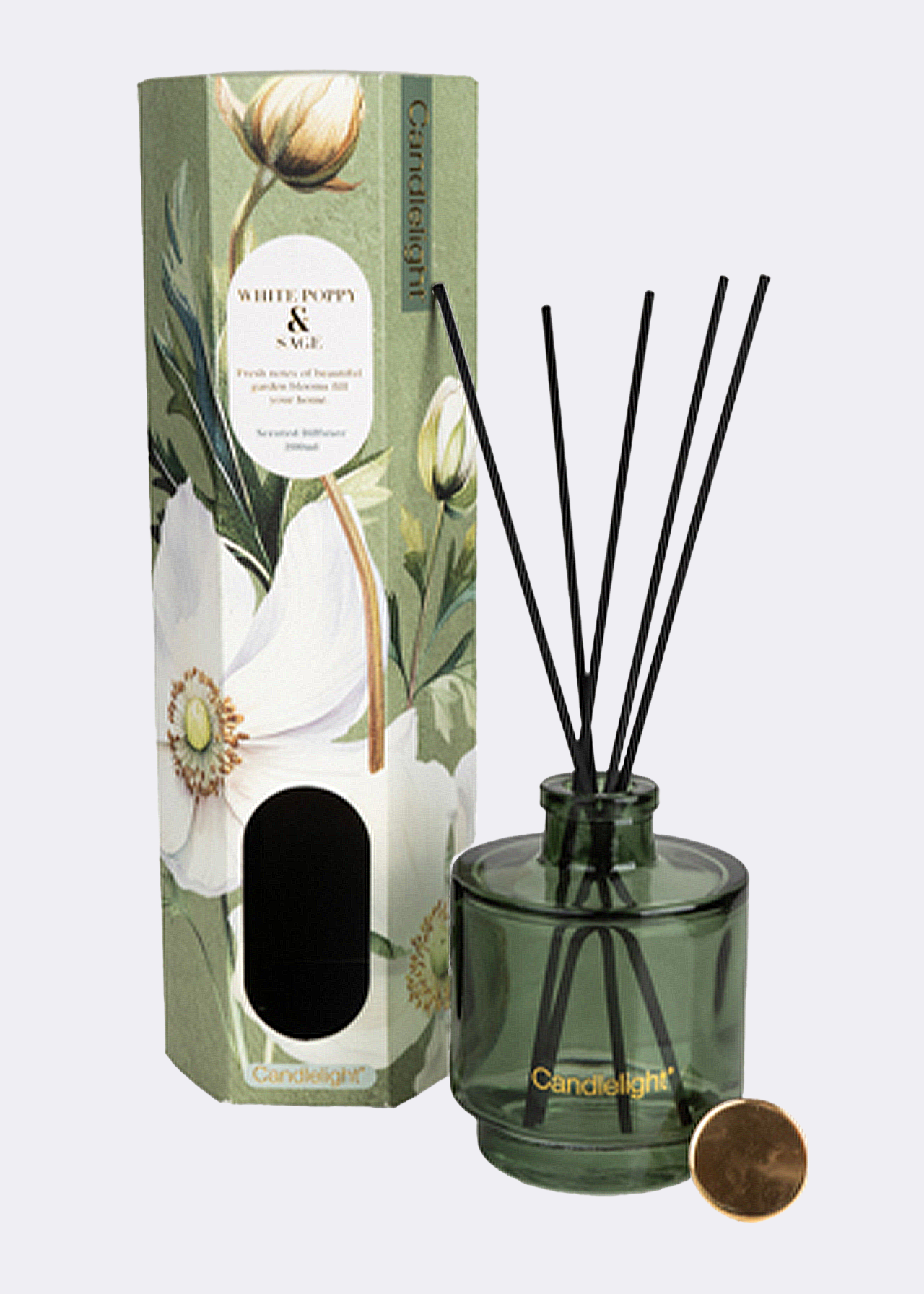 White Poppy & Sage Diffuser 200ml
