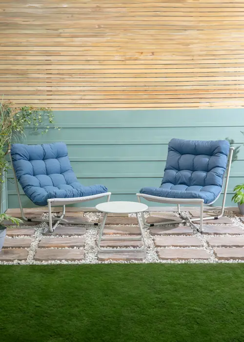 Samba Outdoor Bistro Set Navy