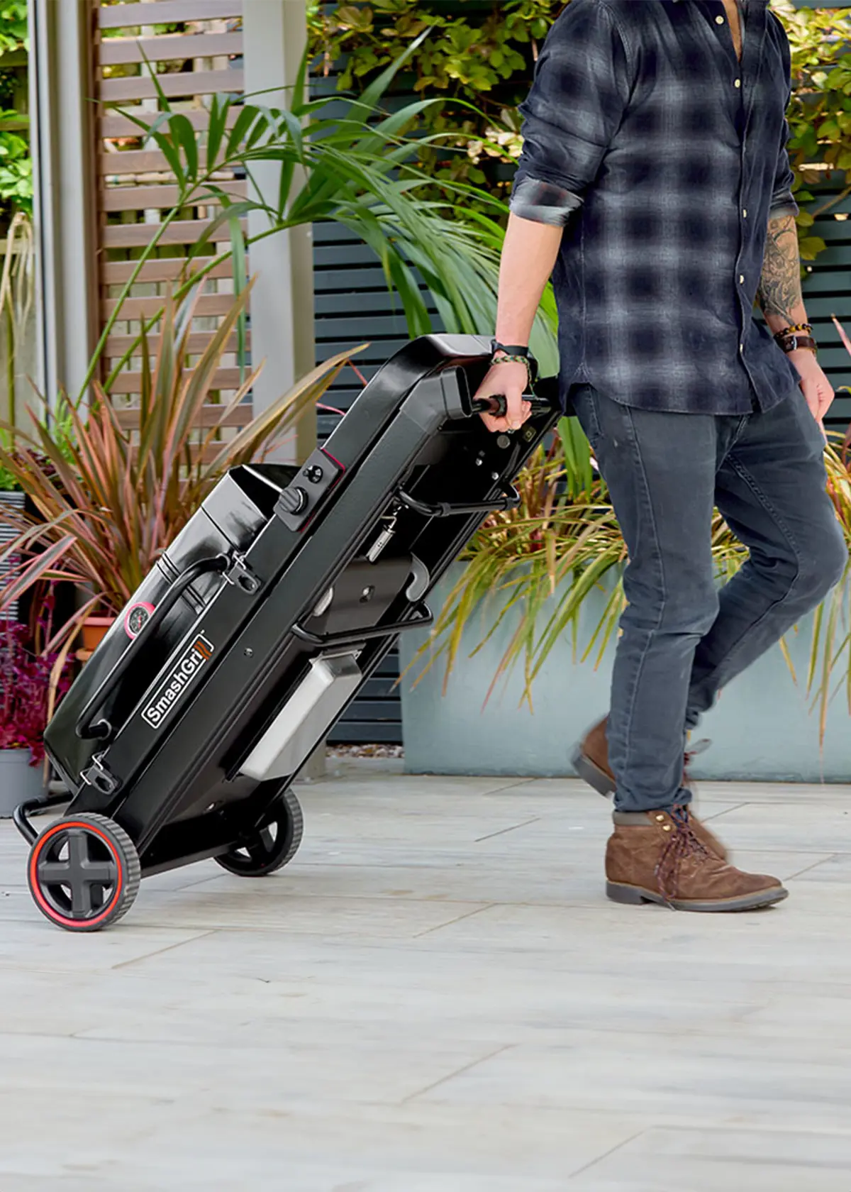 A photo of Grillstream Smashgrill Portable BBQ