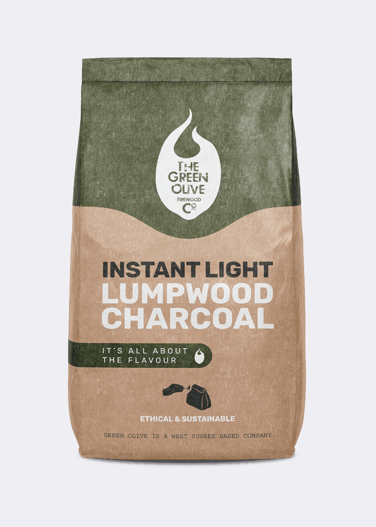 Instant Light Lumpwood Charcoal