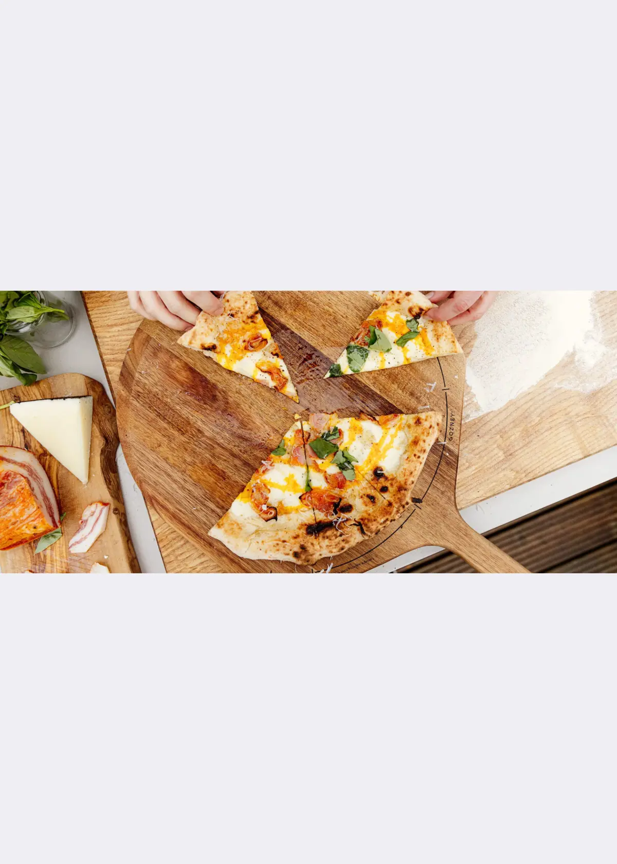 A photo of Gozney Pizza Peel & Server 14"L