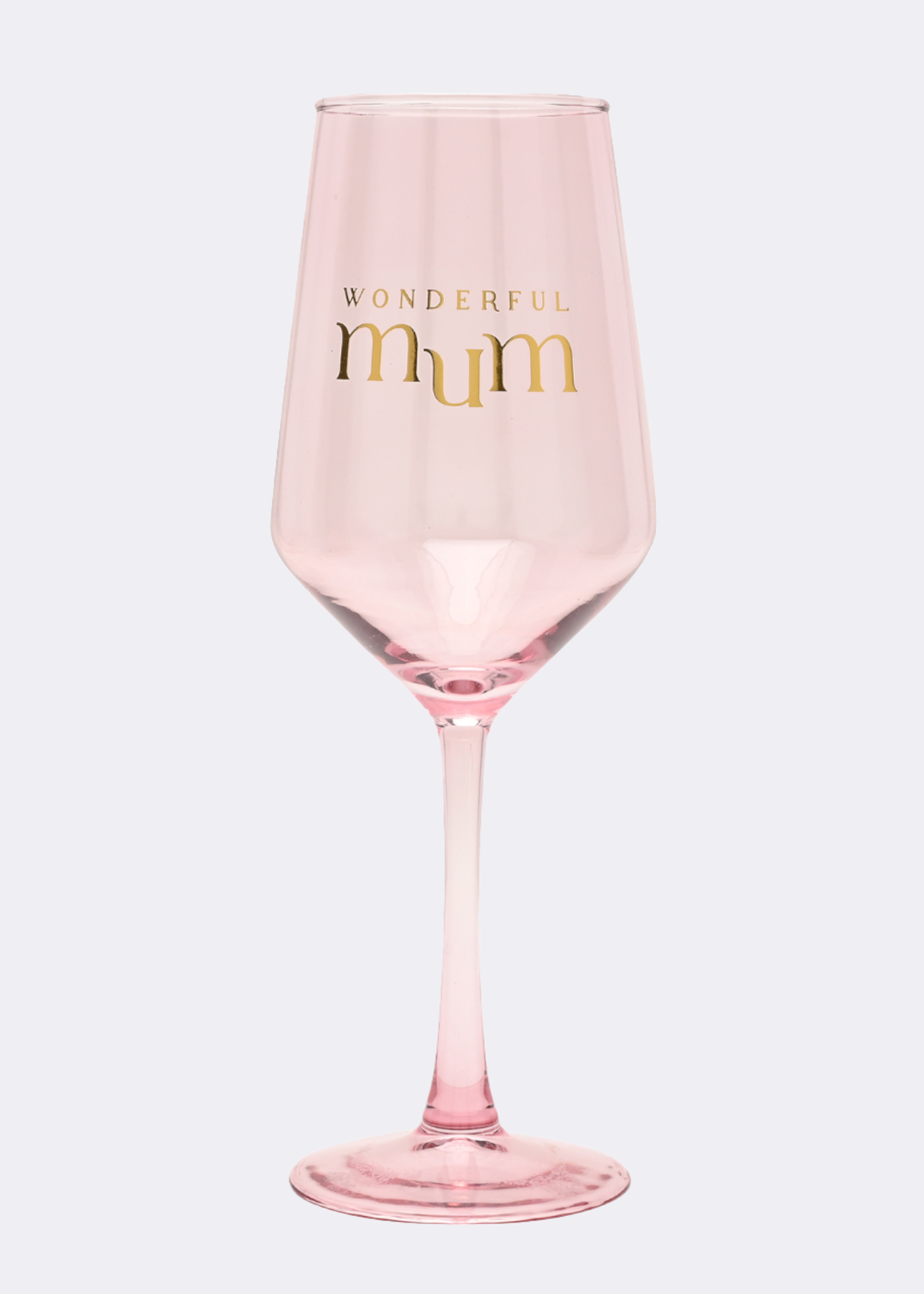 Confetti mum wine glass