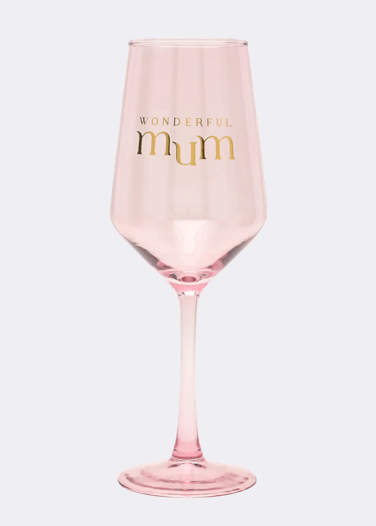 A photo of Confetti Mum Wine Glass