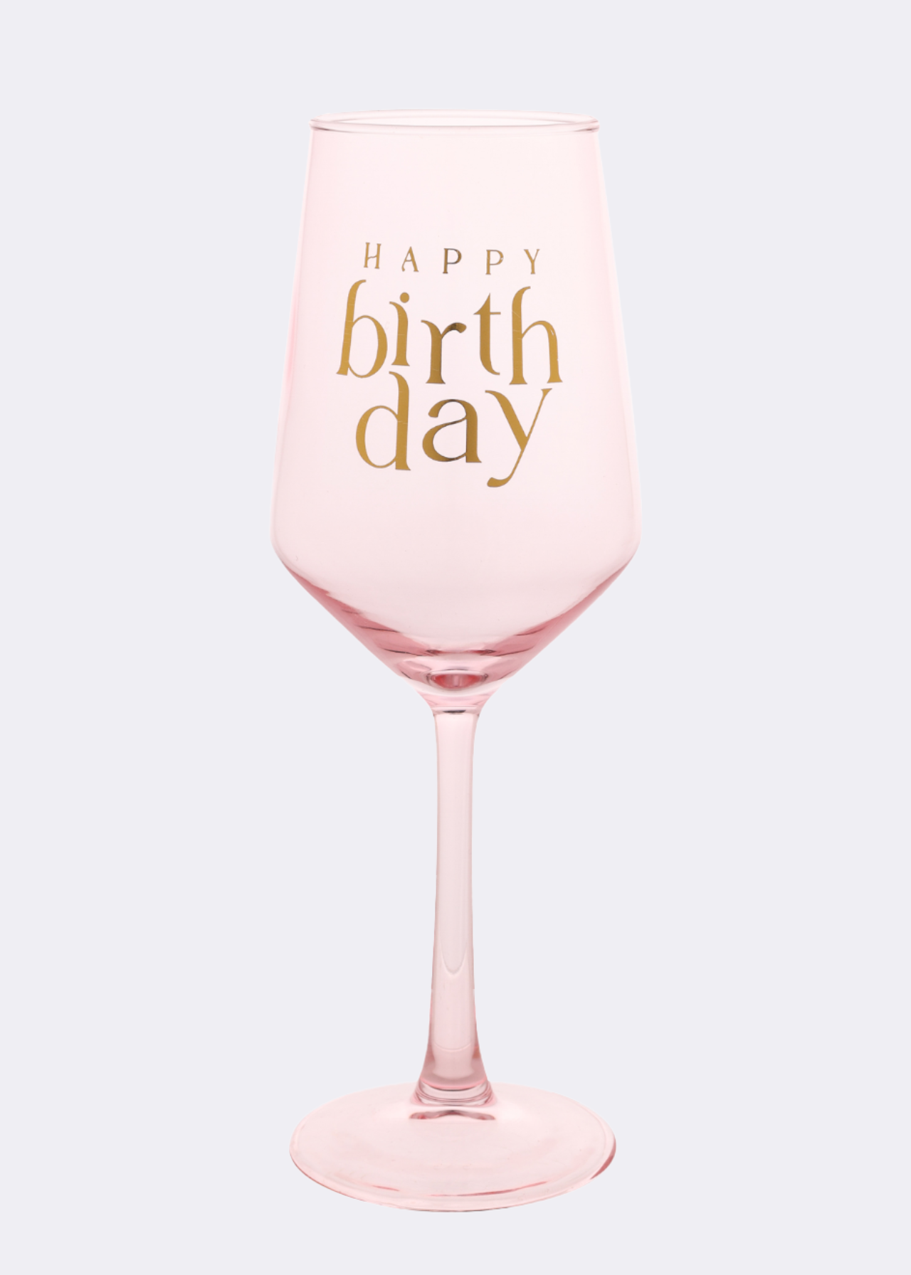 Confetti Birthday Wine Glass