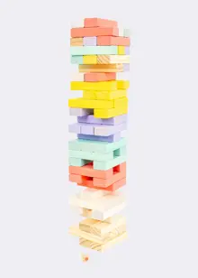 Giant Wooden Tumble Tower Game