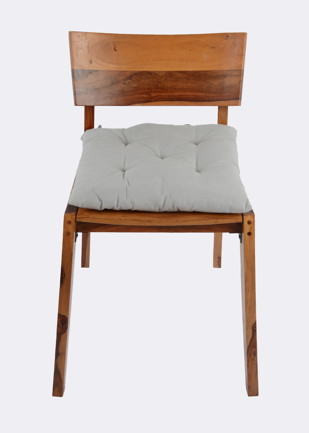 Grey Plain Seat Pad