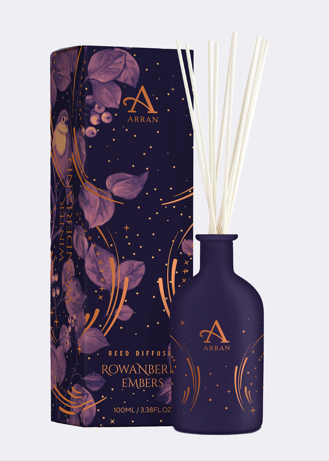 Arran Aromatics Rowanberry Embers Reed Diffuser