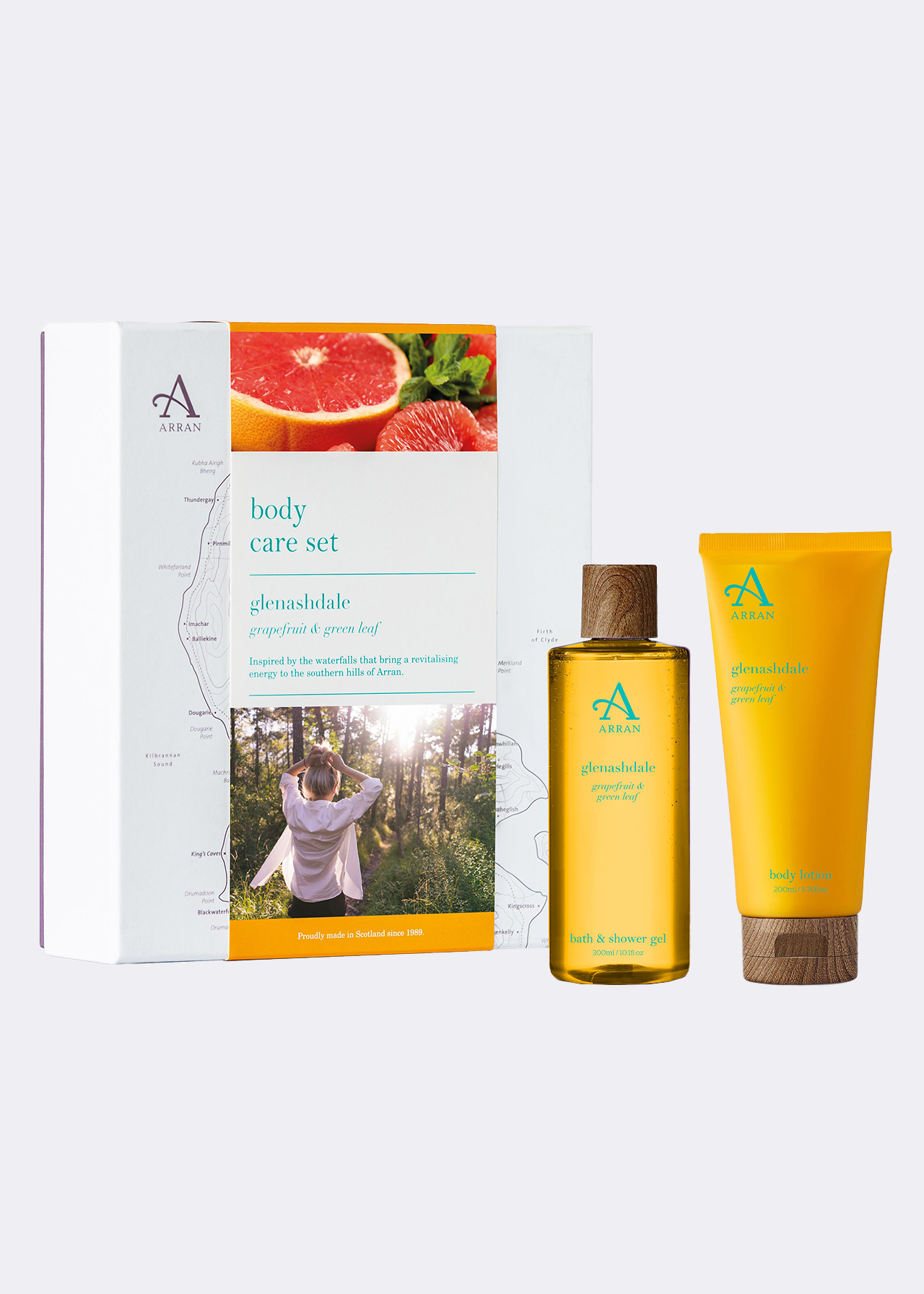 Arran Aromatics Glenashdale Body Gift Set