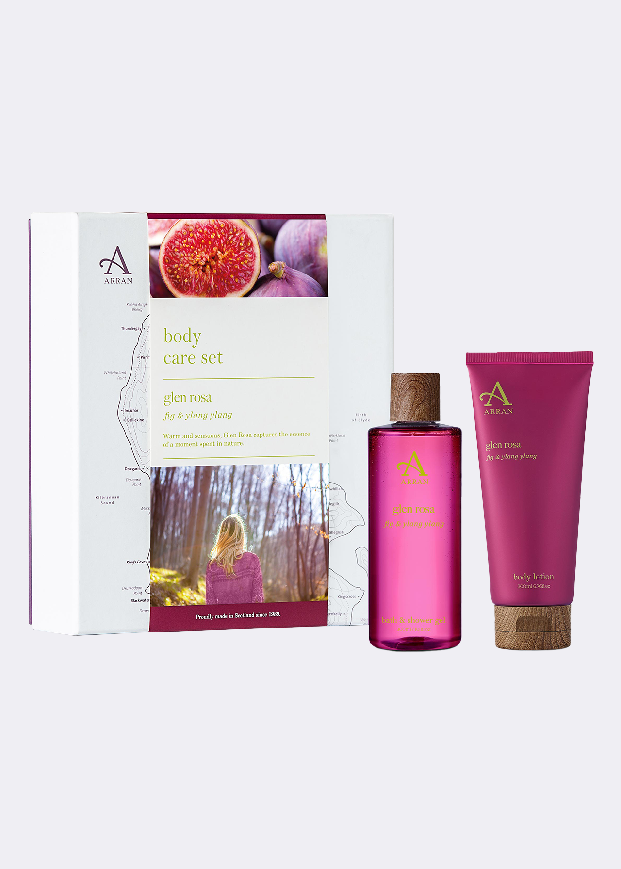 Arran Aromatics Glen Rosa Body Gift Set