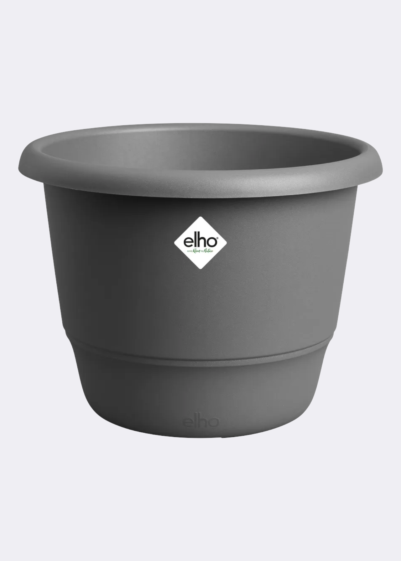 Elho Amiga Round Plant Pot 25cm Anthracite