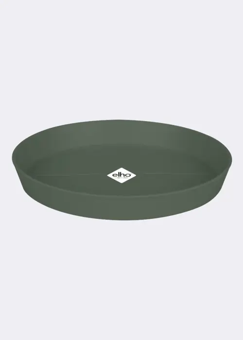 A photo of Elho Loft Urban Round Saucer 17cm Thyme Green