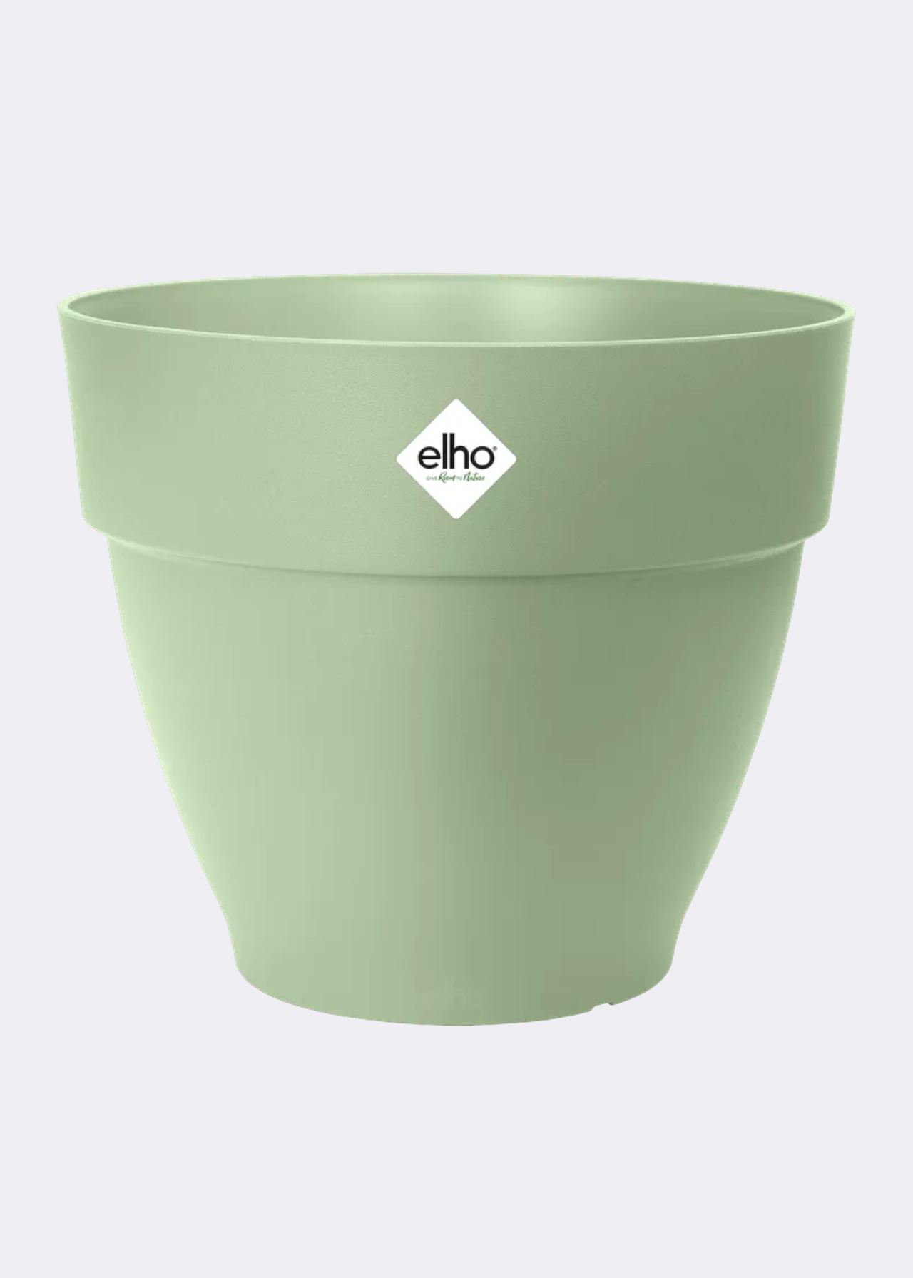 Elho Vibia Campana Round Plant Pot 40cm Pistachio Green