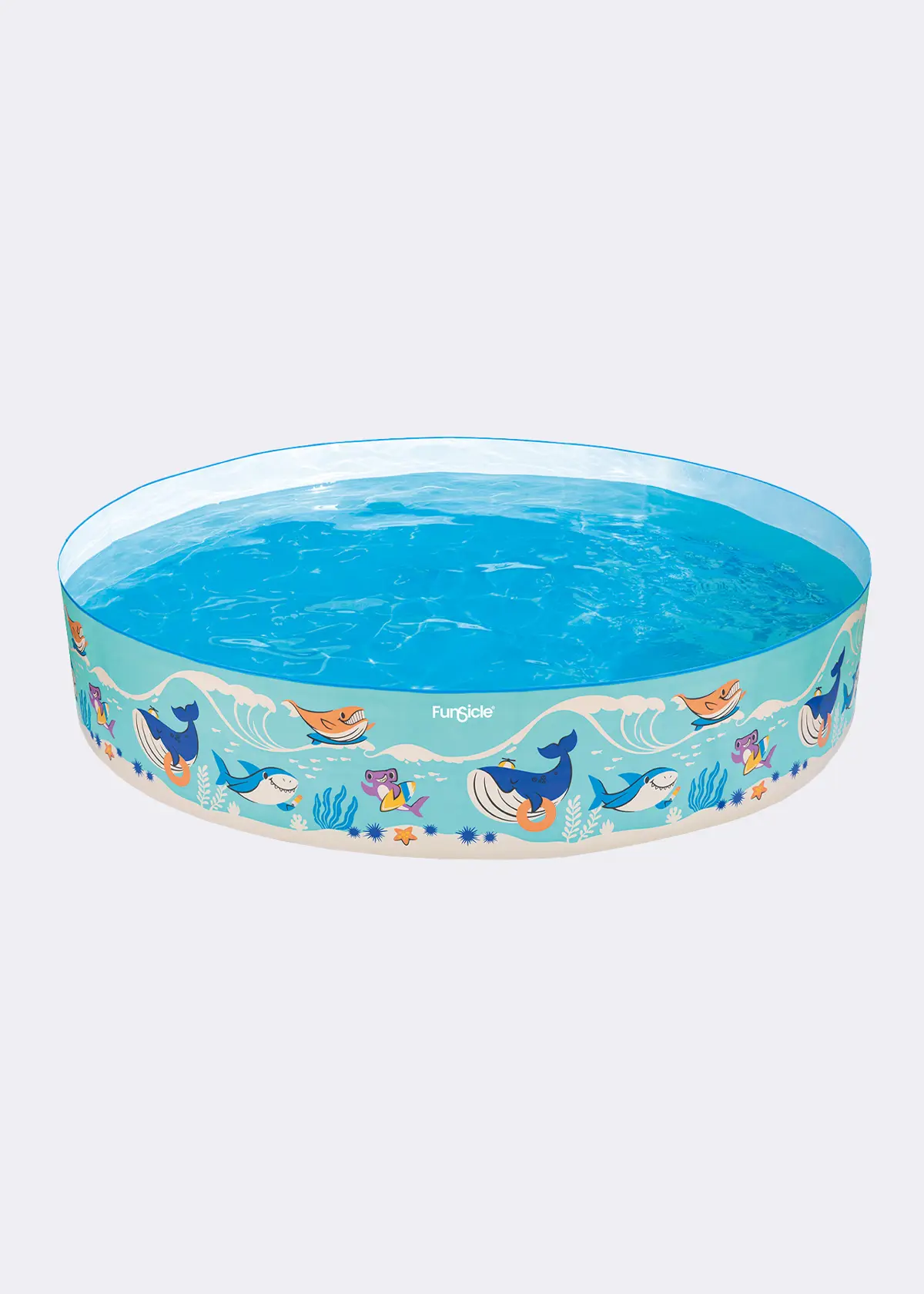 A photo of 8ft Ocean Kids Inflatable Paddling Pool