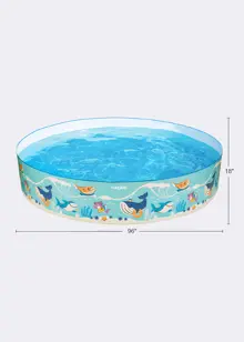 8ft Ocean Kids Inflatable Paddling Pool