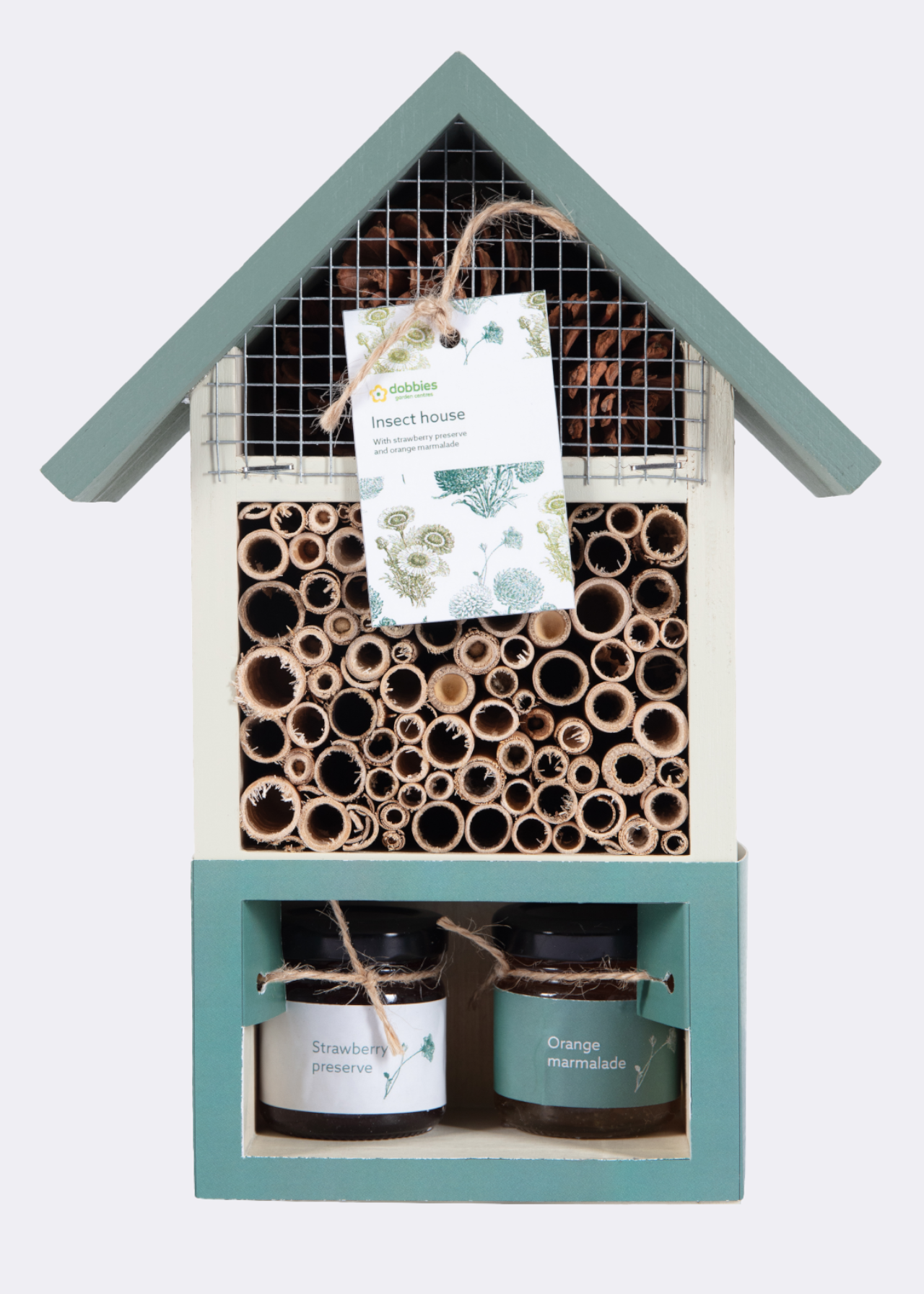 Dobbies 160 year heritage insect house with preserves